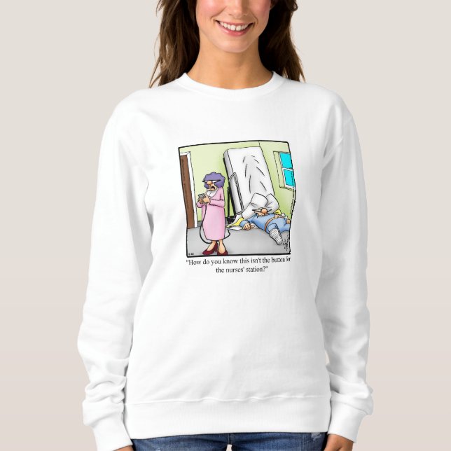 Marriage Humour Sweatshirt For Her (Front)