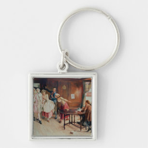 Marriage in Fleet Street, 1898 (oil on canvas) Key Ring
