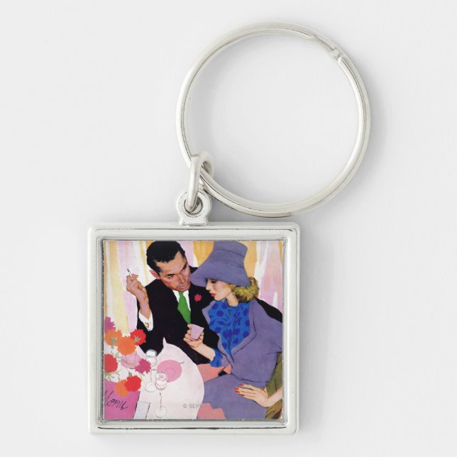 Marriage Is Not For Me Key Ring (Front)