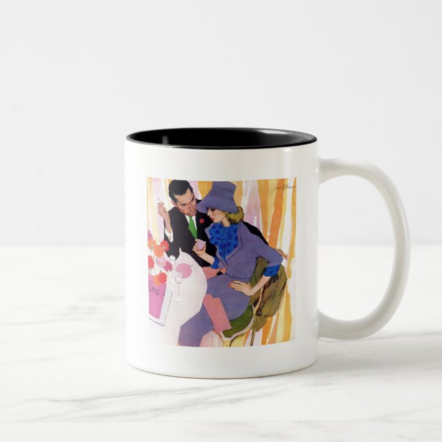 Marriage Is Not For Me Two-Tone Coffee Mug (Right)