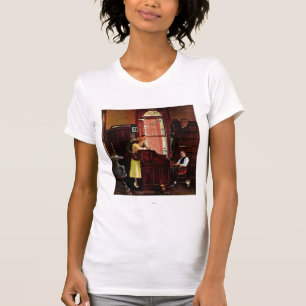 Marriage License by Norman Rockwell T-Shirt