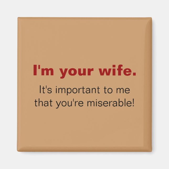 Marriage Magnet (Front)