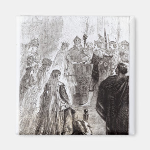 Marriage of Edward II and Isabella of France Magnet