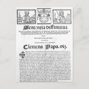 Marriage of Henry VIII and Catherine of Aragon Postcard