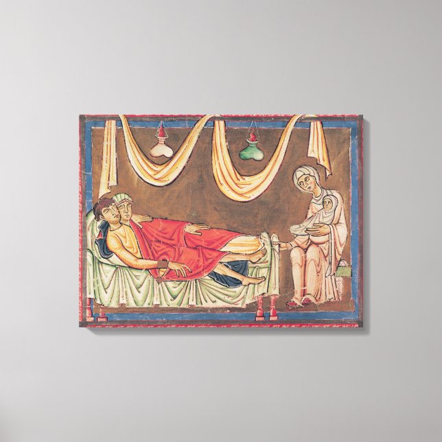 Marriage of Hosea and the Prostitute Canvas Print (Front)