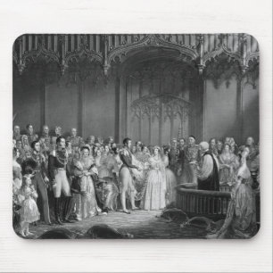 Marriage of Queen Victoria  and Prince Albert Mouse Pad