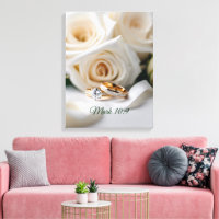Marriage - Premium Wrapped Canvas (Gloss)