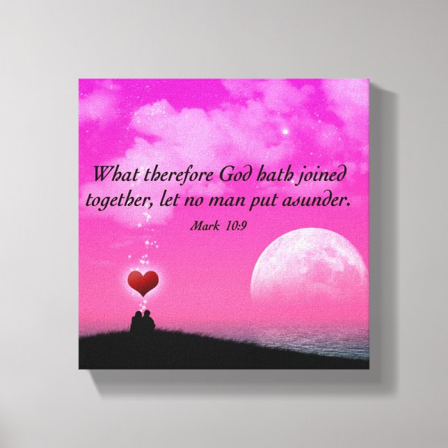 Marriage - Premium Wrapped Canvas (Gloss) (Front)