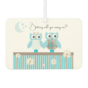 Marriage Proposal Car Air Freshener