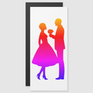 Marriage Proposal in Colour Magnetic Invitation