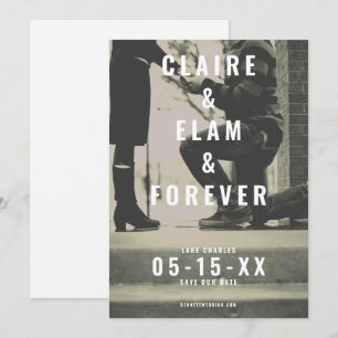 Marriage Proposal Save the Date Card