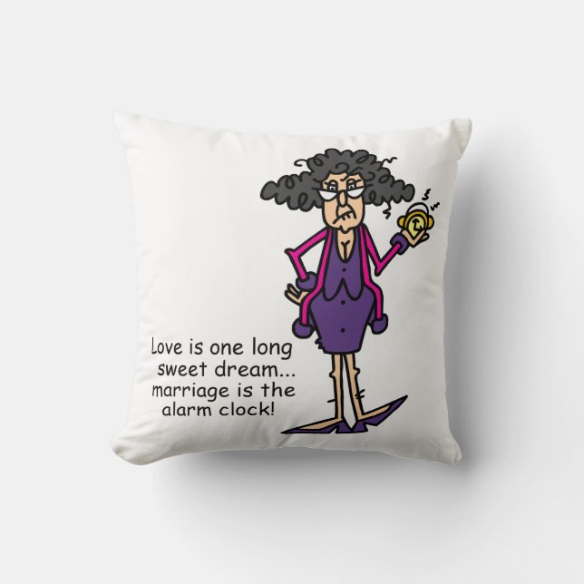 Marriage Rude Awakening Cushion (Front)