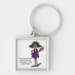Marriage Rude Awakening Key Ring
