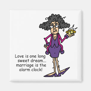 Marriage Rude Awakening Magnet