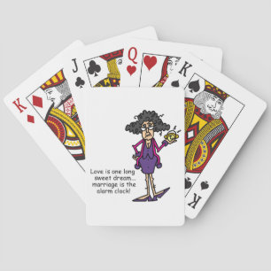 Marriage Rude Awakening Playing Cards