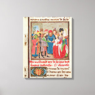 Marriage Scene Canvas Print