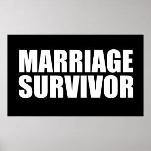 Marriage survivor poster