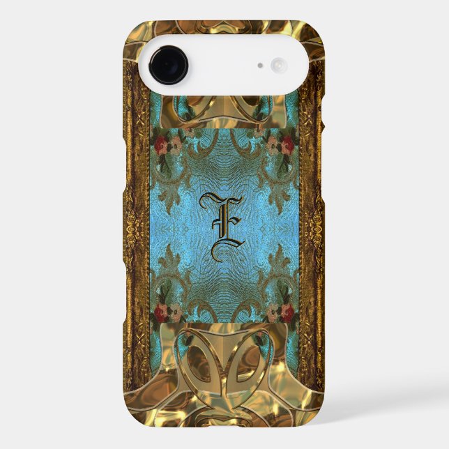 Marrie Chatignon  Monogram French Chic Case-Mate iPhone Case (Back)