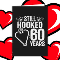 Married 60 Years Fishing Funny 60th Anniversary