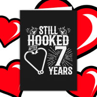 Married 7 Years Fishing Funny 7th Anniversary
