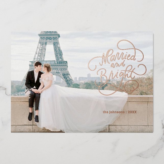 Married and Bright Newlywed  (Front)