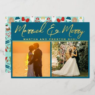 Married and Merry Newlywed Christmas 3 Photo