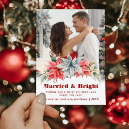 Married & Bright Holiday Wedding Announcement