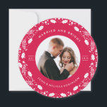 MARRIED & BRIGHTJUST MARRIED PHOTO CHRISTMAS CARD<br><div class="desc">MARRIED & BRIGHTJUST MARRIED PHOTO CHRISTMAS CARD</div>