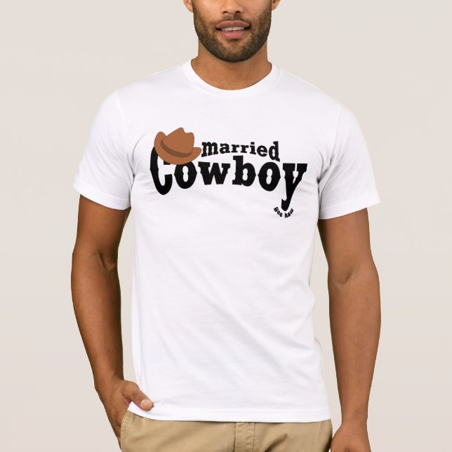 married Cowboy T-Shirt (Front)