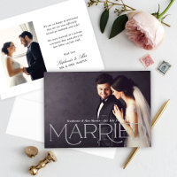 Married Elegant Silver Type Wedding Photo
