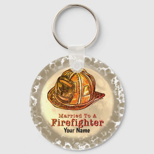 Married Firefighter keychains