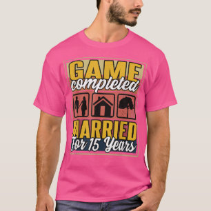 Married For 15 Years I 15th Wedding T-Shirt