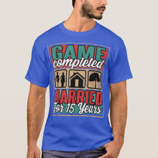 Married For 15 Years I 15th Wedding T-Shirt