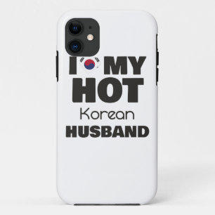 Married Hot Korea Man I Love My Hot Korean Husband Case-Mate iPhone Case