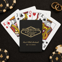 Married in Fabulous Las Vegas Black Gold