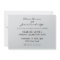 Married in Las Vegas Wedding Party Invitation