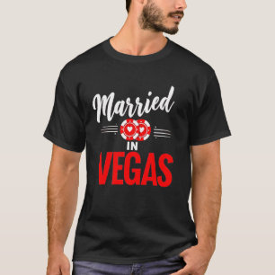Married in Vegas Bride Club Squad 2025 Bachelorett T-Shirt