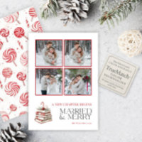 Married & Merry New Chapter Candy Cane Photo