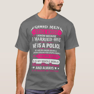 Married One He Is A Police Proud Police T Shirts F
