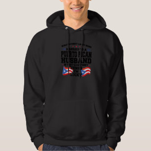 married Puerto rican husband Puerto rico Puerto ri Hoodie