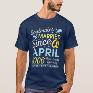 Married Since April 2006 Never Ending 16 Years Lov T-Shirt
