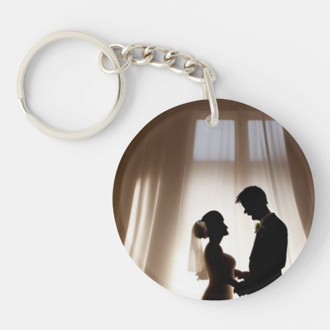 Married souvenir key ring (Front)