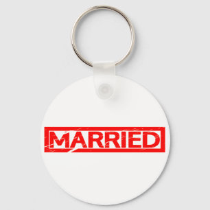 Married Stamp Key Ring
