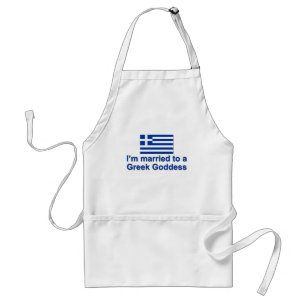 Married to a Greek Goddess Standard Apron