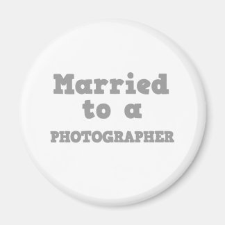 MARRIED TO A PHOTOGRAPHER MAGNET
