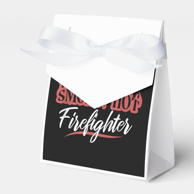 Married To a Smokin Hot Firefighter Favour Box (Front Side)