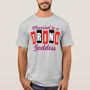 Married to a Trini Goddess T-Shirt