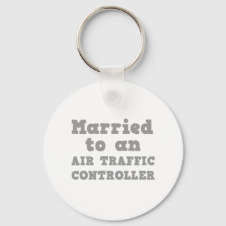 MARRIED TO AN AIR TRAFFIC CONTROLLER KEY RING