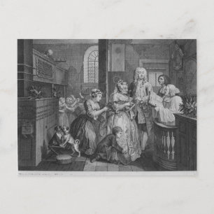 Married to an Old Maid Postcard