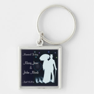 Married Today Keepsake Key Ring